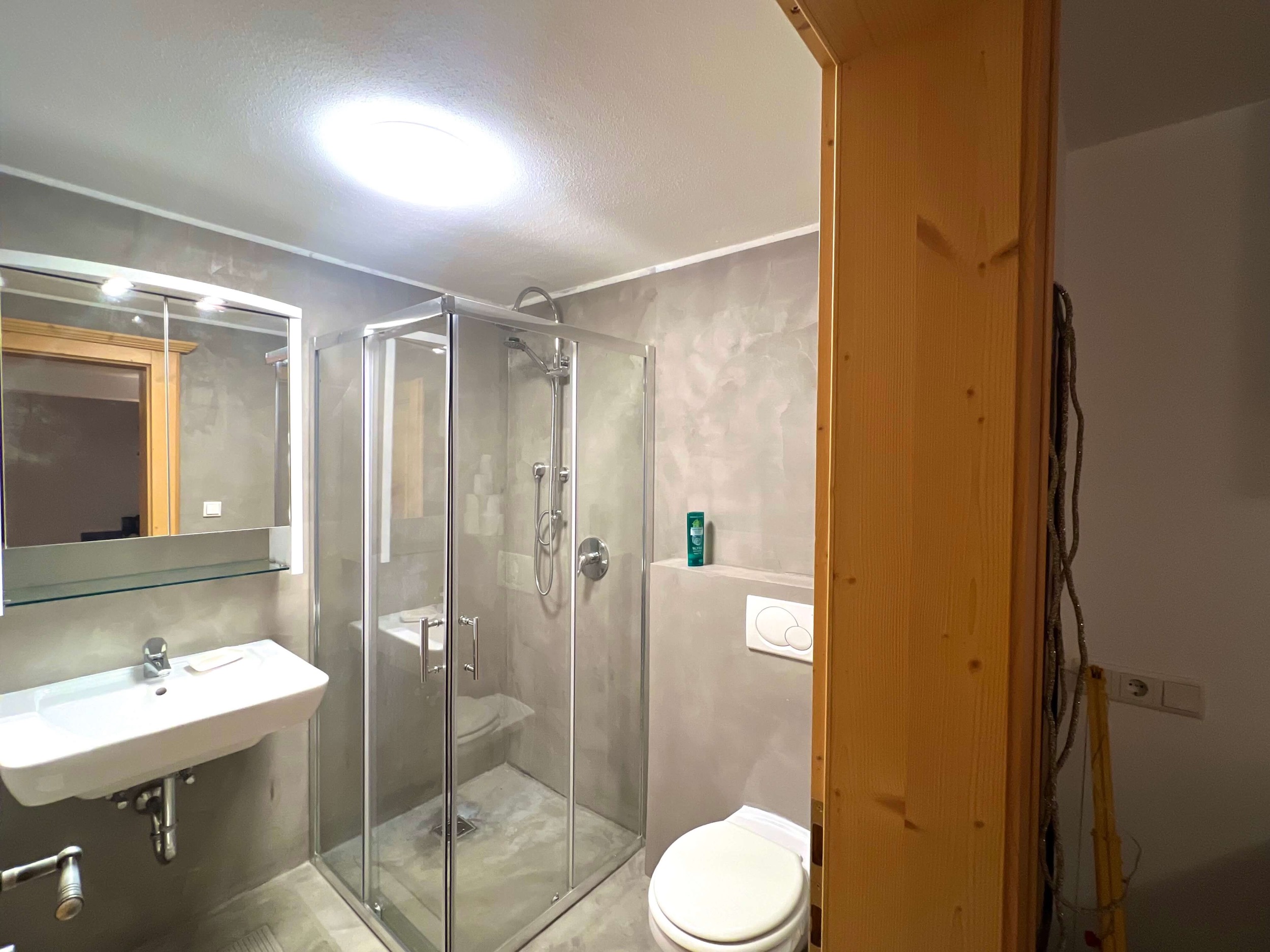 Bad Toilette Ferienhaus Aurach Kitzbuehl Kaiserblick 2