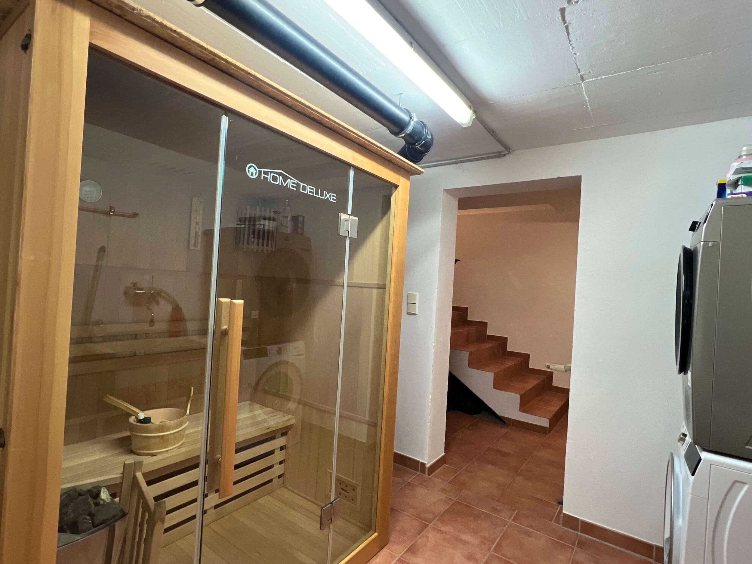 Sauna Waschkueche Ferienhaus Aurach Kitzbuehl Kaiserblick 50