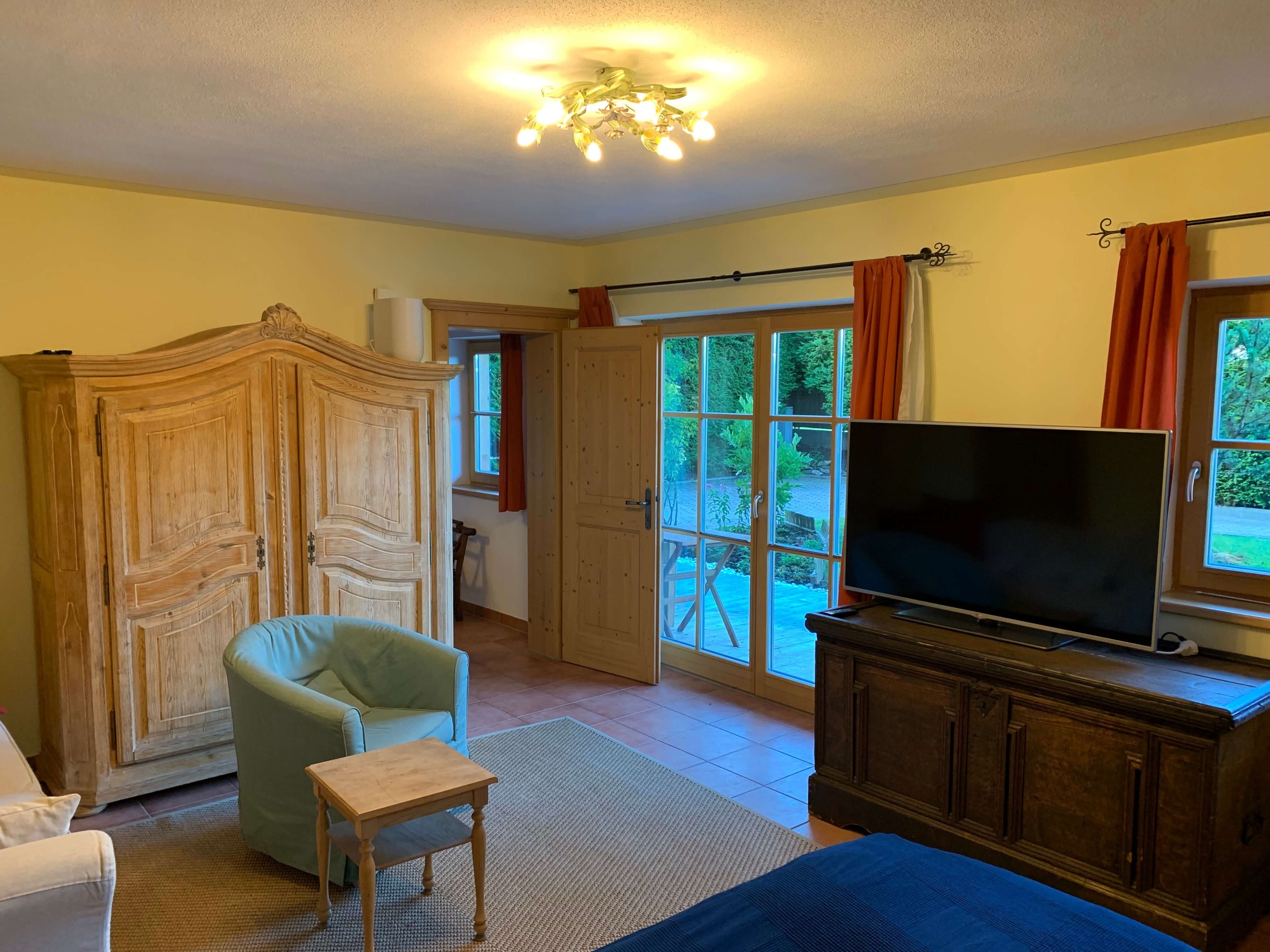 Schlafzimmer Ferienhaus Aurach Kaiserblick 222