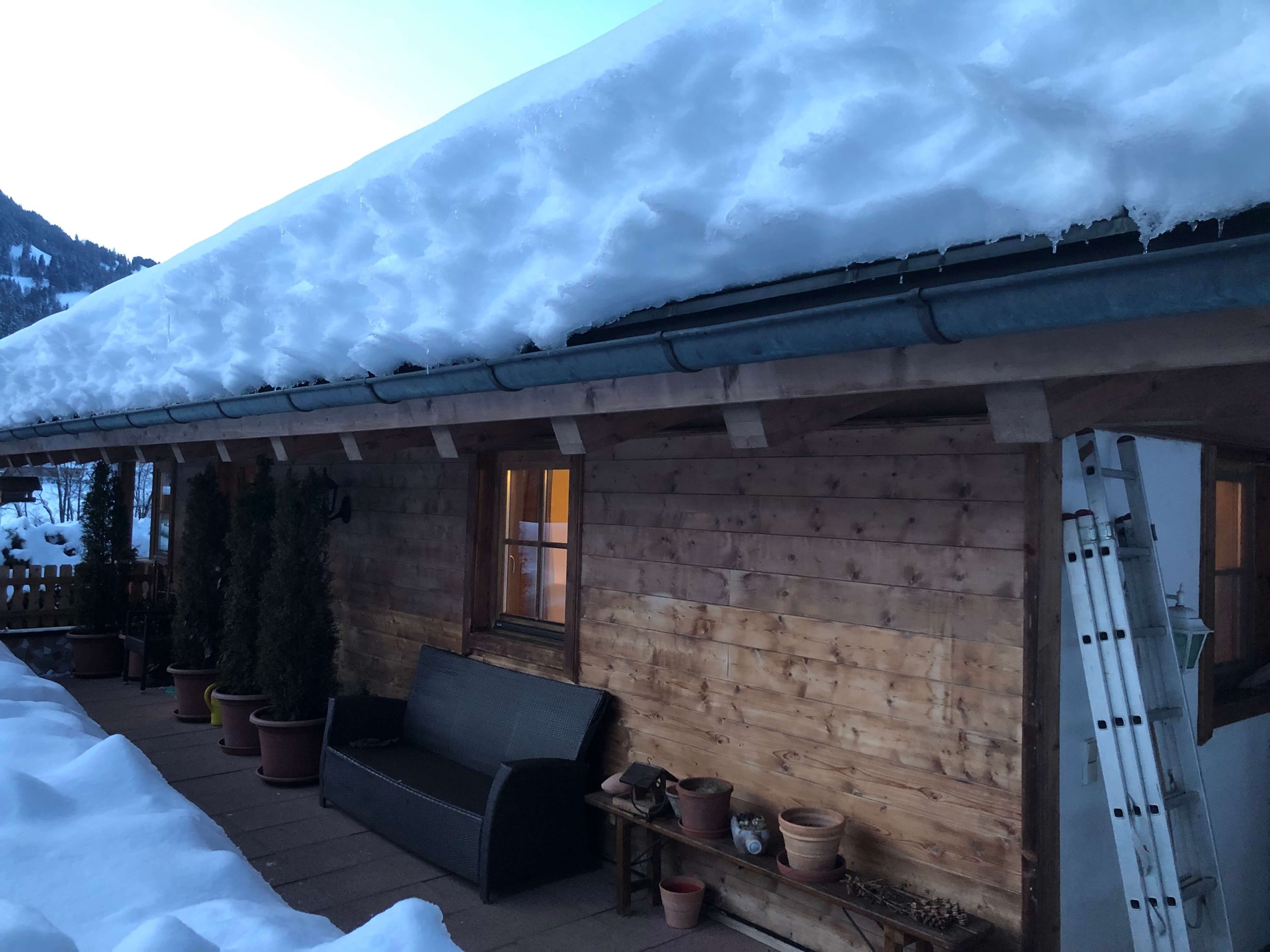 Winter Ferienhaus Aurach Kaiserblick 206