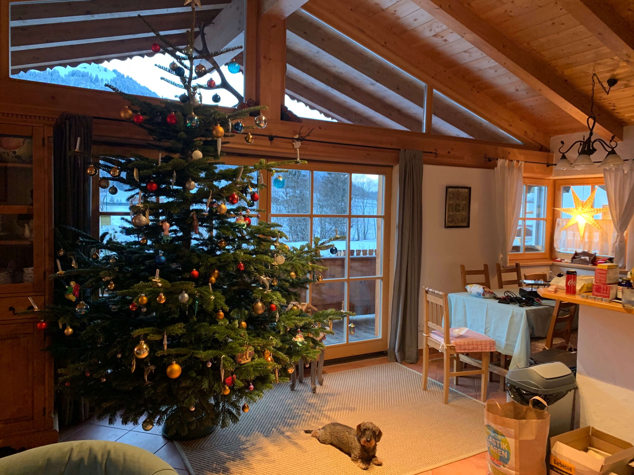 Winter Ferienhaus Aurach Kaiserblick 214